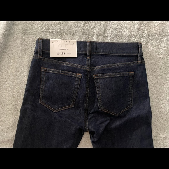 Loft Skinny Jeans Size 24/00P - Picture 4 of 4